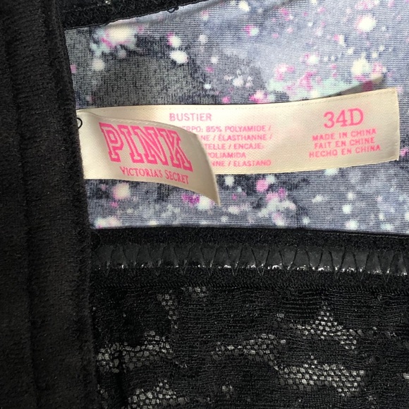 PINK Victoria’s secret 34D galaxy strapless bra - Picture 7 of 15